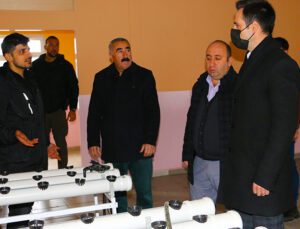 Atıl Durumdaki Prefabrik, Çiftçiler Için Üretim Merkezine Çevrildi