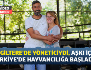 İngiltere’De Yöneticiydi, Aşkı Için Aydın’Da Hayvancılığa Başladı…