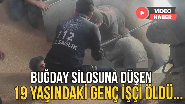 Buğday Silosuna Düşen 19 Yaşındaki Işçi Öldü