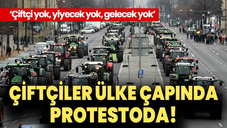 Çiftçiler Ülke Çapında Protestoda!