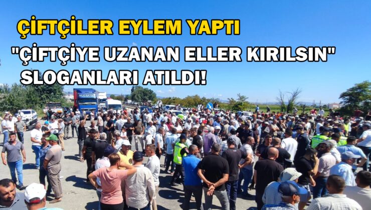 Çiftçiler Bursa’da Yolu Kapattı; “Çiftçiye Uzanan Eller Kırılsın” Sloganları Atıldı