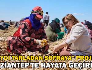 Gaziantep’Te “Haydi Tarladan Sofraya” Projesi Ile Çiftçi Ile Tüketici Buluşturulacak