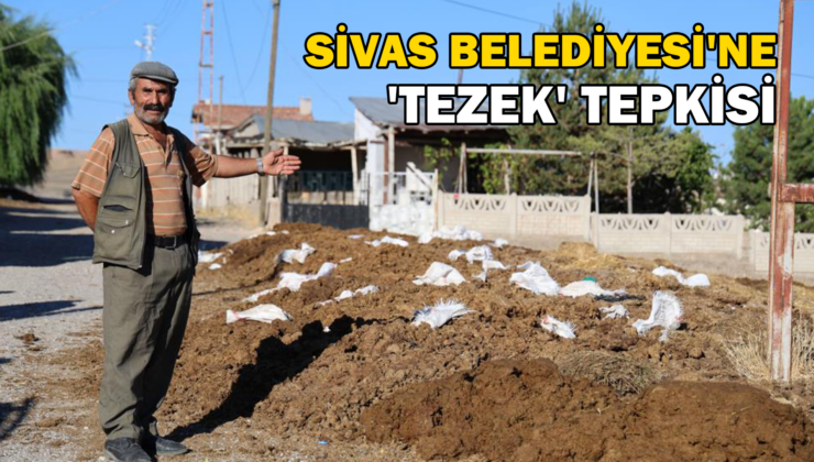 Sivas Belediyesi’Ne ‘Tezek’ Tepkisi