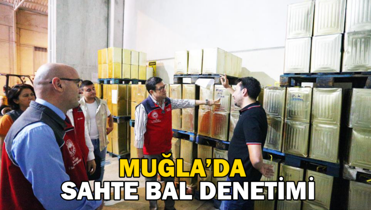 Muğla’da Sahte Bal Denetimi