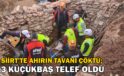 Siirt’te ahırın tavanı çöktü, 3 küçükbaş telef oldu