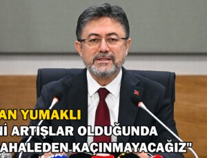 Bakan Yumaklı “Suni Artışlar Olduğunda Müdahaleden Kaçınmayacağız”