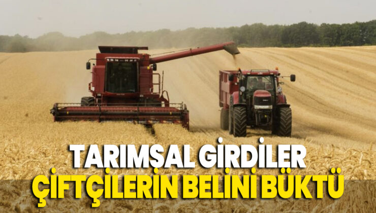 Tarımsal Girdiler Çiftçilerin Belini Büktü