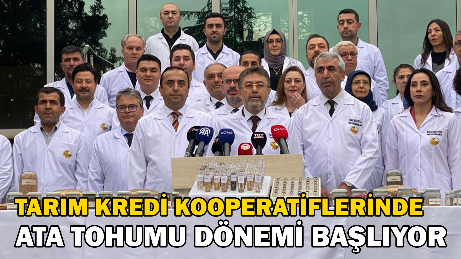 Tarım Kredi Kooperatiflerinde ata tohumu dönemi başlıyor